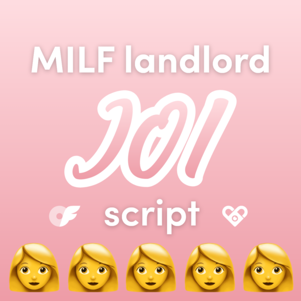 MILF Landlord JOI Video Script