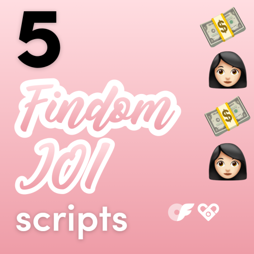 5 Findom JOI Script Bundle
